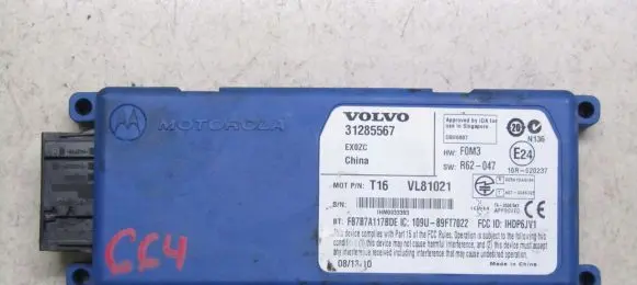 Volvo V60 Other control units/modules 31285567