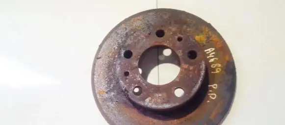 Fiat Ducato Front brake disc neventiliuojamas