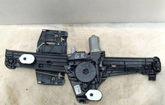 Opel Corsa F Rear door window regulator with motor 9829045980 39182148 156175062