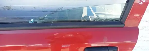 Fiat Panda II Front door window glass four-door