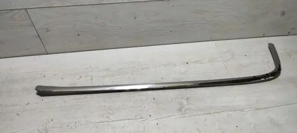 Rear bumper trim bar molding
