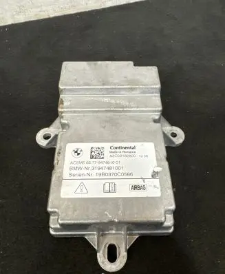 BMW 5 G30 G31 Airbag control unit/module 94748810 A3C00182800 19B0370C0586