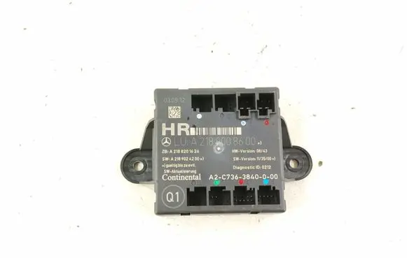 Mercedes-Benz CLS C218 X218 Door control unit/module 2189008600 2129004414
