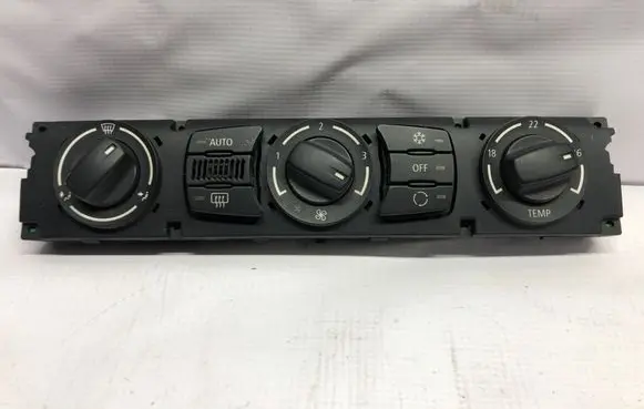 BMW 5 E60 E61 Climate control unit 9122396 0897052