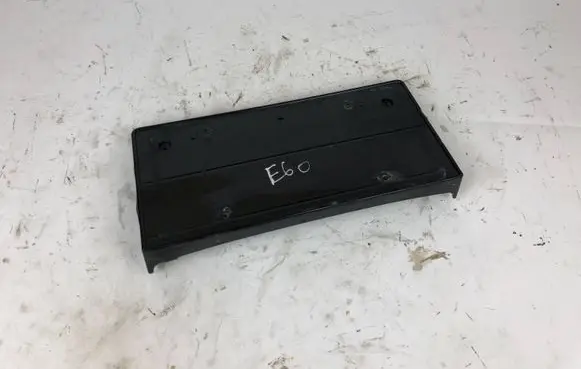 BMW 5 E60 E61 Number Plate Surrounds Holder Frame 7178090 4809