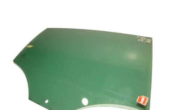 Rear door window glass