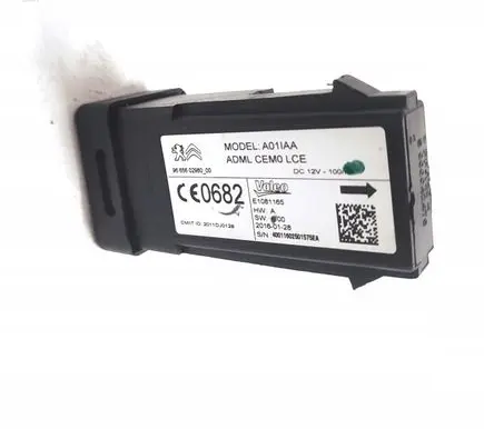 Peugeot 308 Ignition lock 9665602980