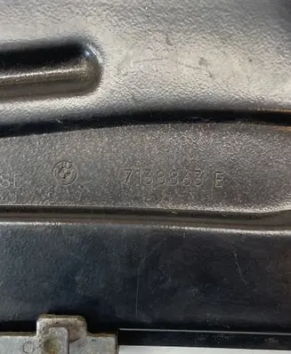 BMW 7 E65 E66 Rear window lifting mechanism without motor 7138863