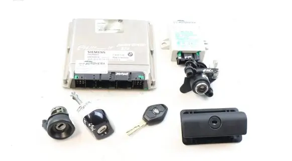 BMW 3 E46 Engine ECU kit and lock set 7833145 12147833145 6905670