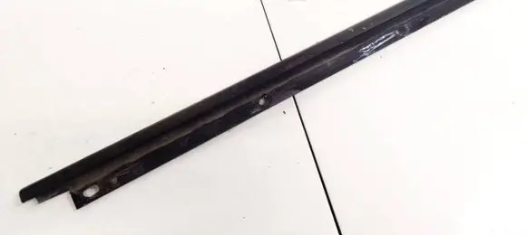 Front door glass trim molding