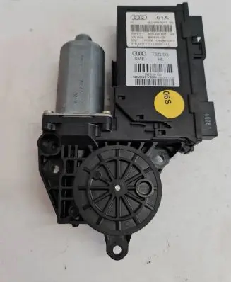 Audi A8 S8 D3 4E Rear door window regulator motor 4E0959801A 992834103 4E0910802