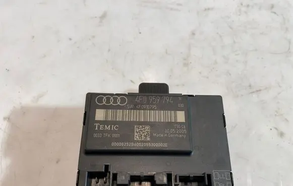 Audi A6 S6 C6 4F Door control unit/module 4F0959794