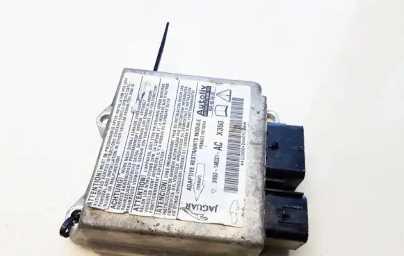 Jaguar XJ X350 Airbag control unit/module 3W9314B321AC 3W93-14B321-AC
