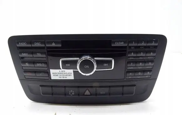 Mercedes-Benz B W246 W242 Head unit multimedia control A2469009412