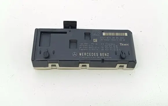 Mercedes-Benz S W221 Tailgate/trunk control unit/module A2218703995