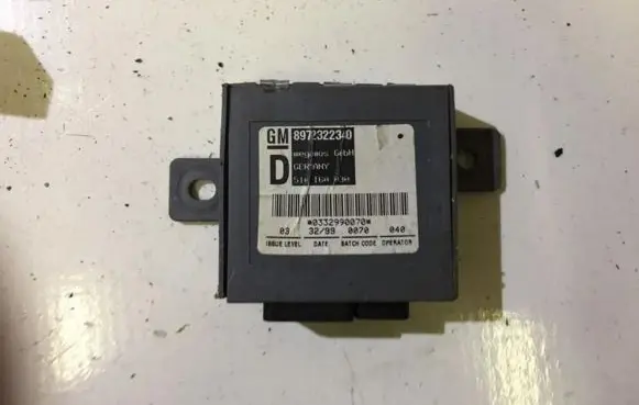 Opel Frontera B Other control units/modules 8972322340