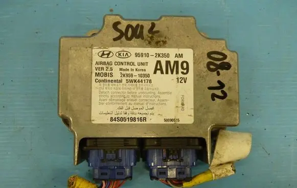 KIA Soul Airbag control unit/module 2h45910350