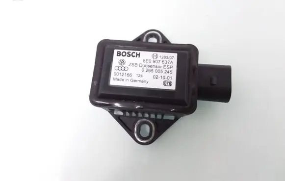 Audi A6 S6 C5 4B ESP acceleration yaw rate sensor 0265005245 8E0907637A 0012166