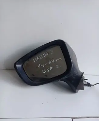 Mazda 3 II Front door electric wing mirror 20973019