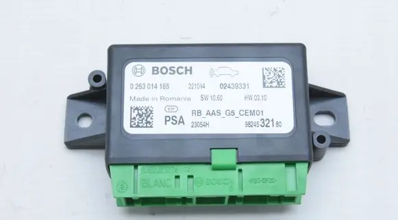 Peugeot 308 Parking PDC control unit/module 9824532180