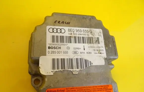 Audi A4 S4 B7 8E 8H Airbag control unit/module 8E0959655G