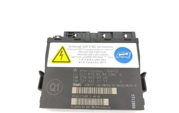 Mercedes-Benz S W221 Seat control module 2218709186 2168204326 2214422111