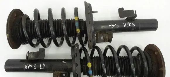 Volvo V70 Front shock absorber with coil spring 31277907
