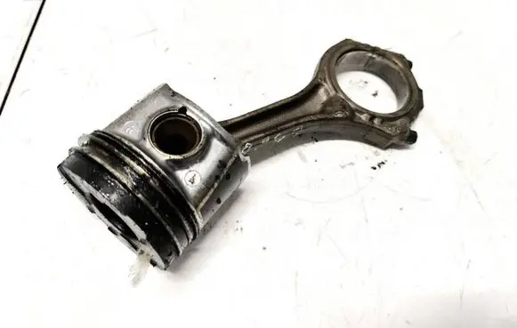 Piston with connecting rod