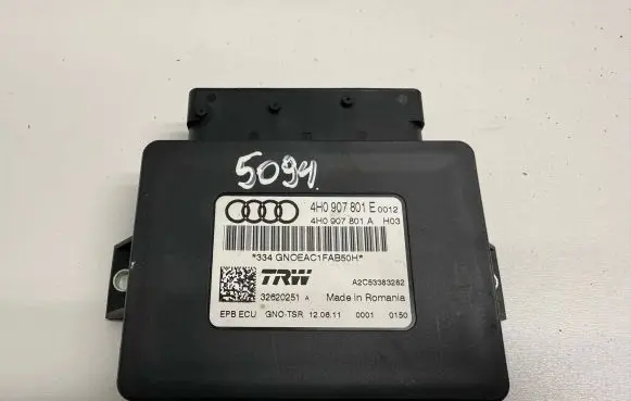 Audi A6 C7 Hand brake control module 4H0907801E 4H0907801A A2C53383282