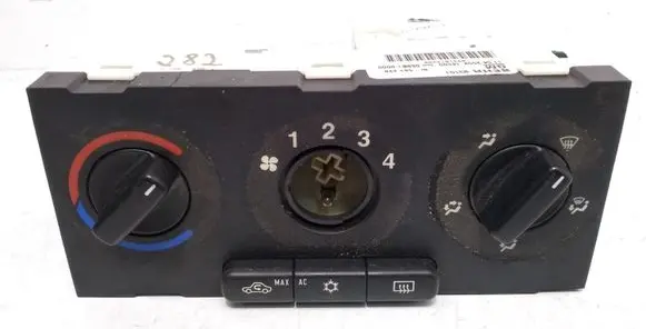 Opel Zafira A Climate control unit 93101 93101228