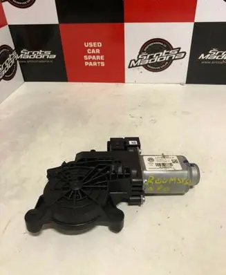Skoda Roomster (5J) Rear door window regulator motor 5J0959812A