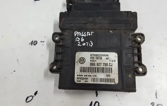 Volkswagen PASSAT B6 Gearbox control unit/module 09G927750CJ