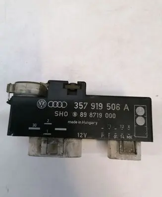 Volkswagen Sharan Coolant fan relay 357919506A 898719000