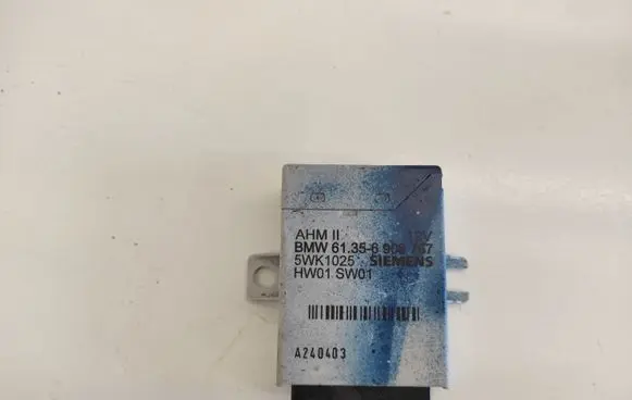 BMW X3 E83 Tow bar trailer control unit/module 61356908767 5WK1025 HW01SW01