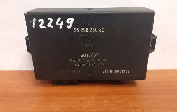 Peugeot 607 Parking PDC control unit/module 12249 9629825080