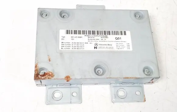 Mercedes-Benz CL C216 Head unit multimedia control A2049009301