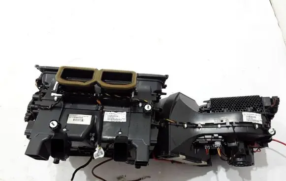 Interior heater climate box assembly