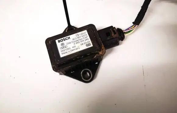 Audi A6 S6 C5 4B ESP acceleration yaw rate sensor 8E0907637A 0265005245