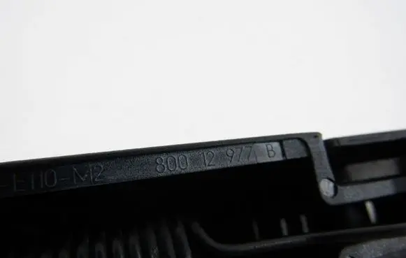 Renault Twingo II Rear wiper blade arm 80012977B