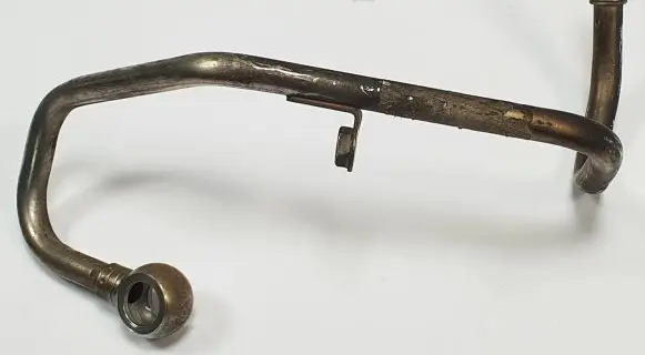 BMW 5 F10 F11 Turbo turbocharger oiling pipe/hose 7577013