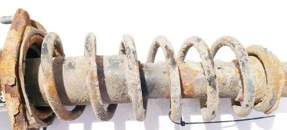 Toyota Corolla Verso E121 Rear coil spring