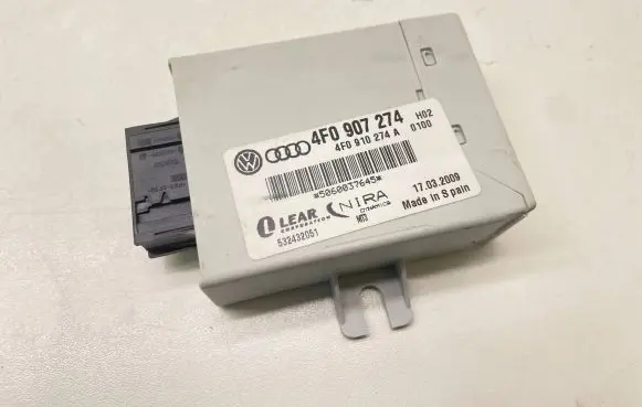 Audi A6 S6 C6 4F Tire pressure control unit 4F0907274