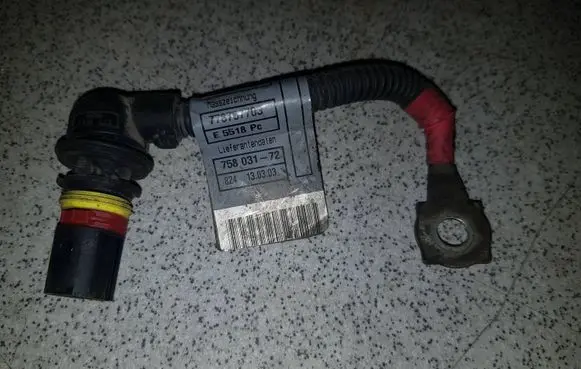 BMW 3 E46 Glow plug wires 778757703 75803172