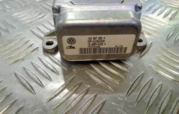 Audi A3 S3 8P ESP acceleration yaw rate sensor 1K0907655A 10098503224