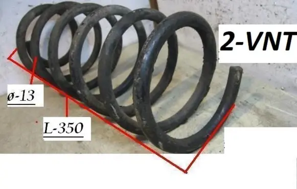 Volkswagen Caddy Front coil spring W42783