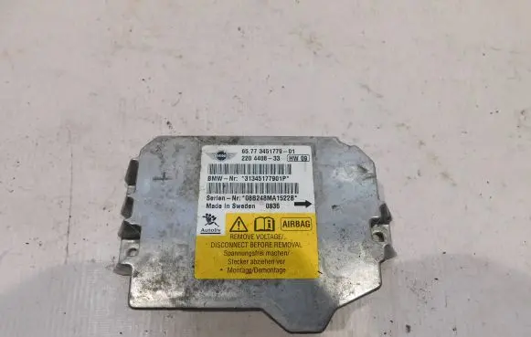 Mini One - Cooper Coupe R56 Airbag control unit/module 31345177901P 220440833 08B248MA1522B