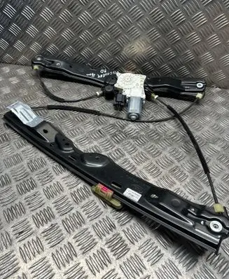 Front door window regulator with motor