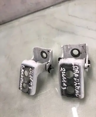 Opel Grandland X Rear door hinge set 