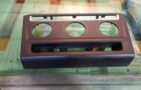 Climate control/heater control trim