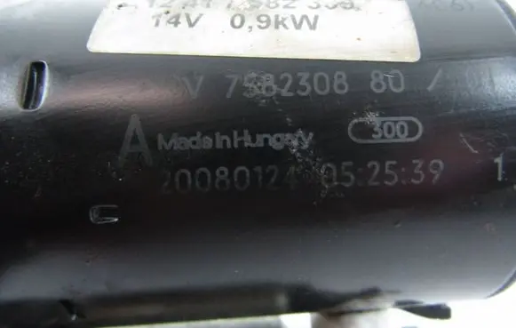 Mini One - Cooper Coupe R56 Starter motor V758230880